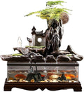 Tabletop Fountain Desktop Fountain Circulating Water Fish Tank Ornaments Rockery