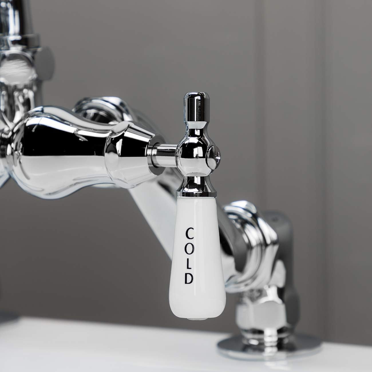 Vintage Tub & Bath Deck Mount Tub Faucet Set
