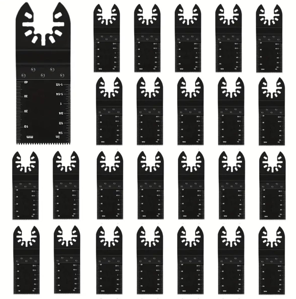 SEDLAV Oscillating Tool Blade, Tool Blades for Wood, Metal, Drywall, Shingles, Oscillating Multi Tool Blades Metal Carbide Titanium Multi Tool Blades Oscillating Blades (200)