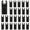 SEDLAV Oscillating Tool Blade, Tool Blades for Wood, Metal, Drywall, Shingles, Oscillating Multi Tool Blades Metal Carbide Titanium Multi Tool Blades Oscillating Blades (200)