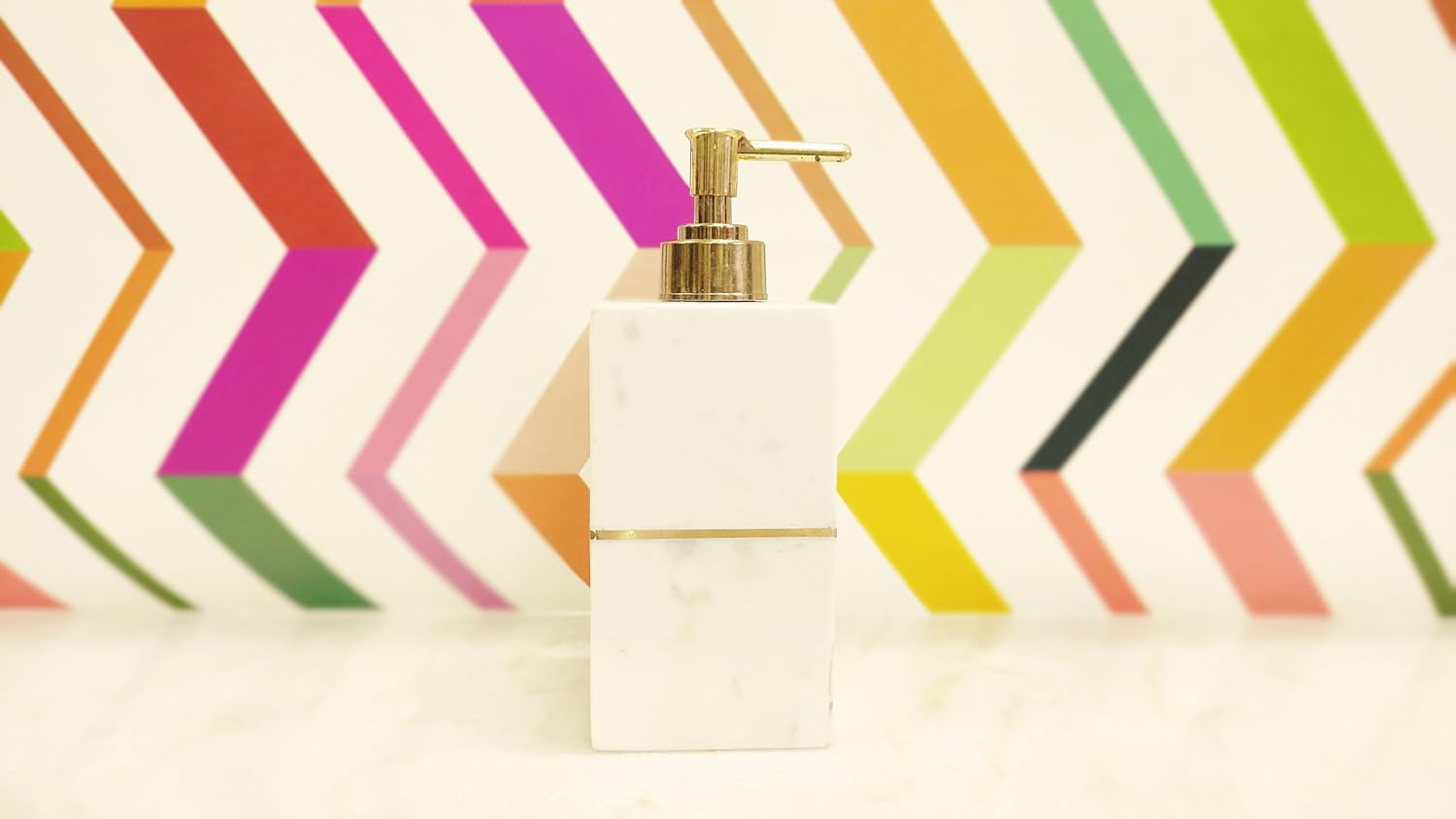 Marble Bathroom Accessories Set, Marble Soap Dispenser, Marble Decorative Small Tray, Marble Decorative Big Tray, Marble Tooth Brush Holder, Marble Bathroom Set Home Decor (Set of 4 Pieces)