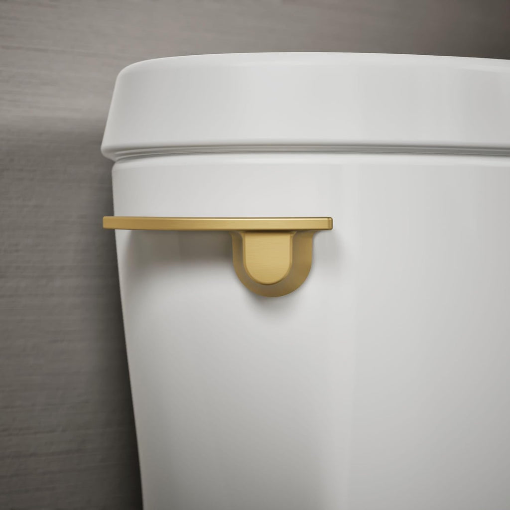 Kohler K-21261-L-2MB Betello Left-hand Trip Lever, Vibrant Moderne Brushed Brass