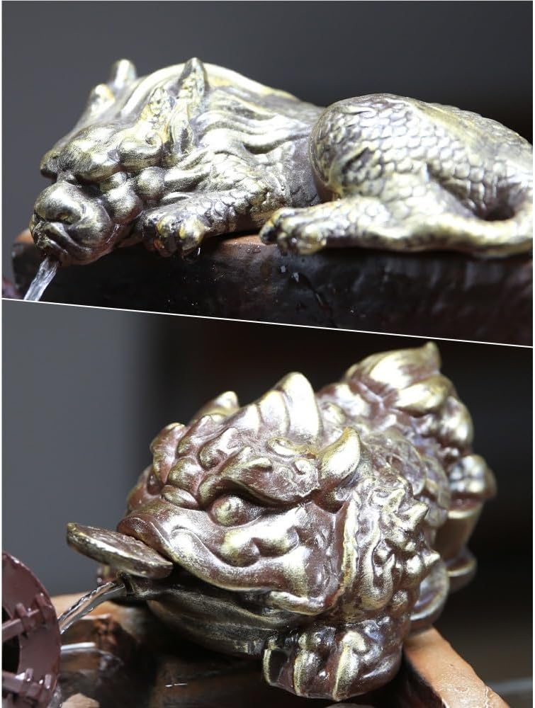 Tabletop Fountains Fish Tank Water Ornaments Living Room Rockery Landscaping Office Desktop Decoration Table Top Fountains Indoor