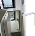 Corner Countertop Extension Board Anti-fall Gap Cover Plate, Space Saving Window Sill Extender Shelf, Assemble Cabinet Shelf for Living Room(60x25x100cm(24x10x39in))