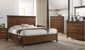 Intercon San Mateo King Size 5 Piece Storage Bedroom Set Tuscan Finish