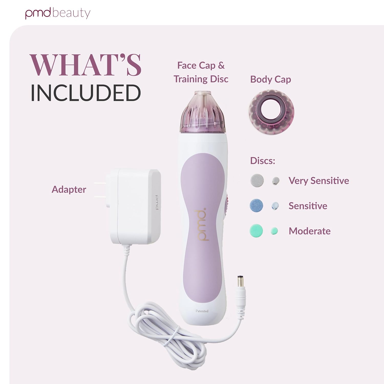 PMD Beauty Personal Microderm Classic - At-Home Use, Facial Exfoliator Tool, Microdermabrasion Machine Kit for Face and Body Skincare