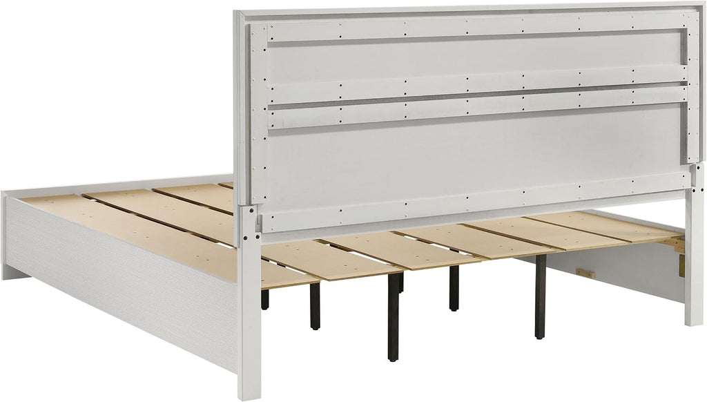 White 5-piece Eastern King Bedroom Set