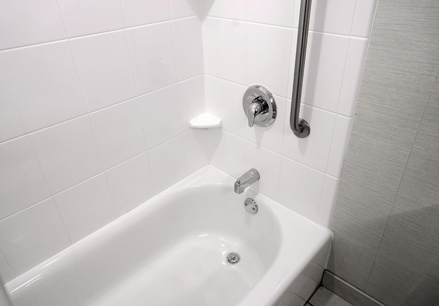 Westbrass A3264-26 22-1/2' Brass Bath Waste & Overflow Assembly with Pull Drain Plug and 2-Hole Faceplate, Polished Chrome