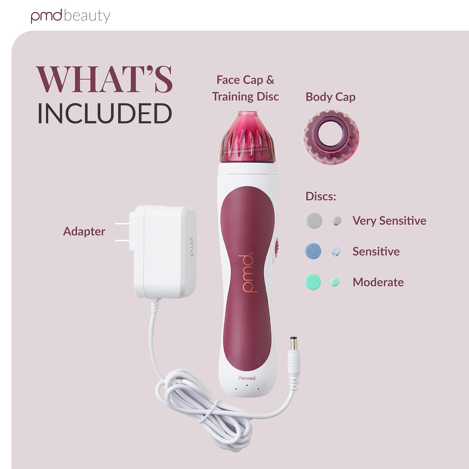 PMD Beauty Personal Microderm Classic - At-Home Use, Facial Exfoliator Tool, Microdermabrasion Machine Kit for Face and Body Skincare