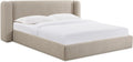 Tov Furniture Babette Tan Boucle Queen Bed