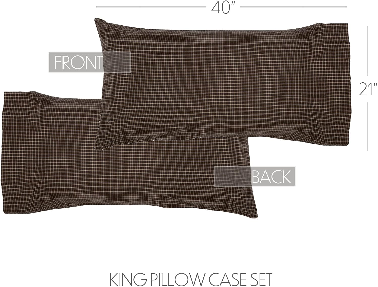 VHC Brands Kettle Grove 5 Piece Luxury King Quilt Set (1 Luxury King Quilt, 2 King Shams, 2 King Pillowcase)