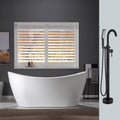 WOODBRIDGE BTA1515-ORB-Drain &O+F0010ORBSQ BATHTUB, With ORB Drian