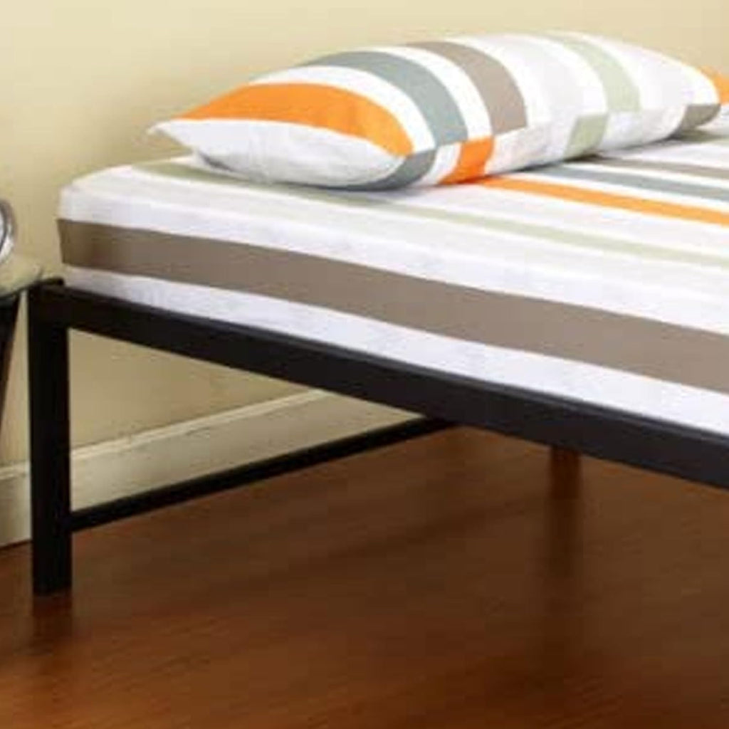Kings Brand Furniture - Black Metal Twin Size Platform Daybed Bed Frame