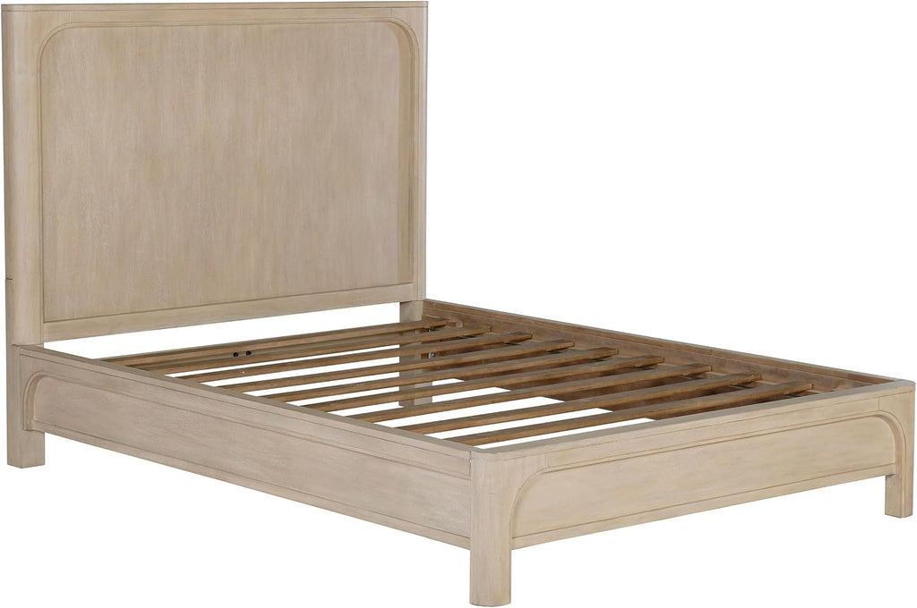 Coaster Home Furnishings - Solano - Wood - 5-Piece Bedroom Set with Arched Frame, Dual USB Ports and Upholstered Headboard - Bedroom - Queen Size - Weathered Mango - 222521Q-S5