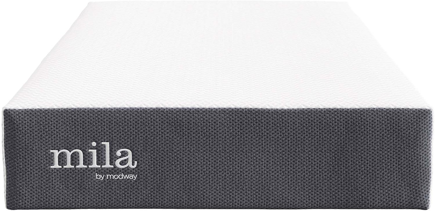 Modway Mila Firm 10' Fiberglass Free Memory Foam Twin Mattress