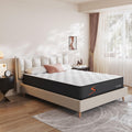 Sweetnight 10 Inch Queen Mattress in a Box - Gel Memory Foam Hybrid Mattress with Individually Pocketed Springs for Support & Comfort Sleep, Meidum Soft Queen Size Mattress