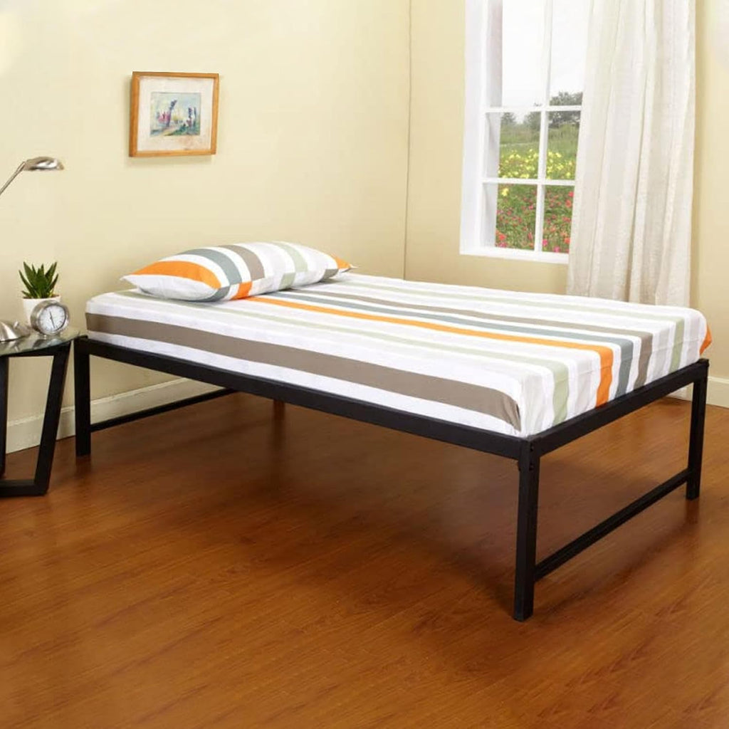 Kings Brand Furniture - Black Metal Twin Size Platform Daybed Bed Frame