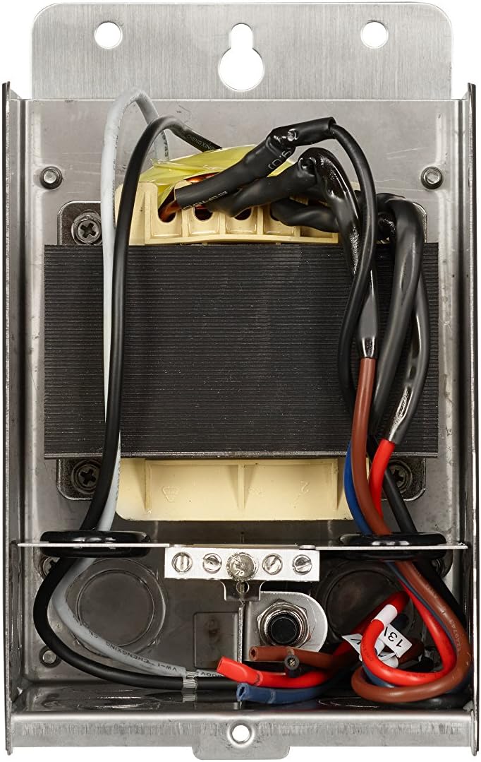 NSI Industries TORK TPX100S Low-Voltage 100-Watt Safety Transformer, For Indoor/Outdoor Pool/Spa, Landscape and Submersible Lighting Products, LED Compatible, Stainless Steel