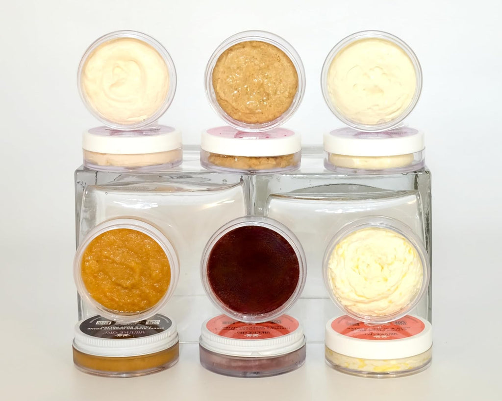 SHIMMER CHEF Signature Six | 6 Fresh Organic Skincare & Haircare Formulas | Botanical Treatments that Create The Shimmer Effect: Radiance for Skin, Hair & Mood