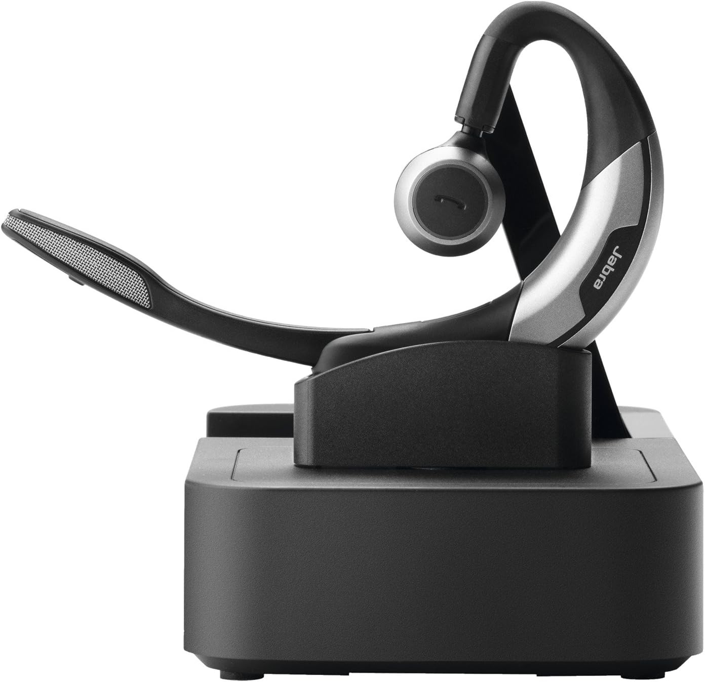 Jabra Motion Office MS Certified for Skype for Business Bluetooth Headset with Touch Screen Base for Desk Phone, VoIP Softphone, Mobile Phones and Tablets