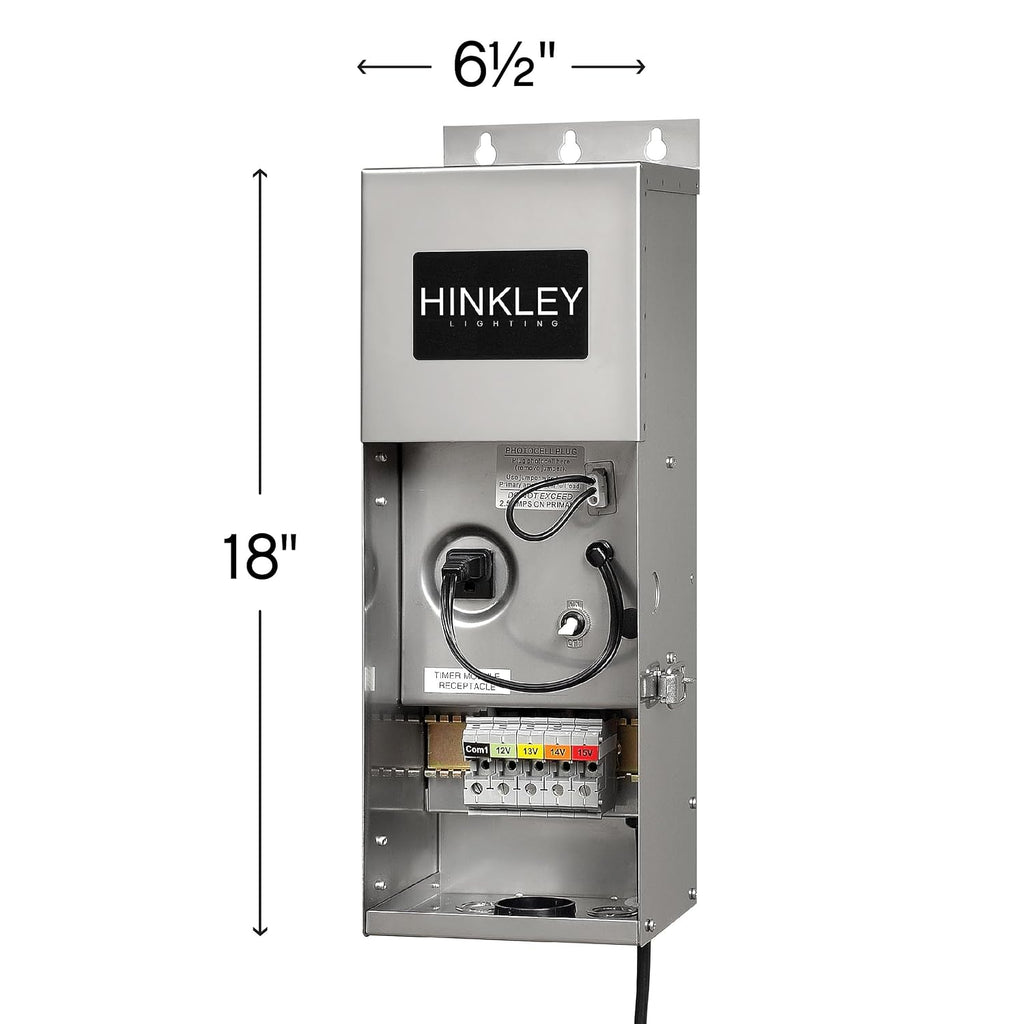 Hinkley 300w Transformer, Pro-Series, Low Voltage and Landscape, Stainless Steel