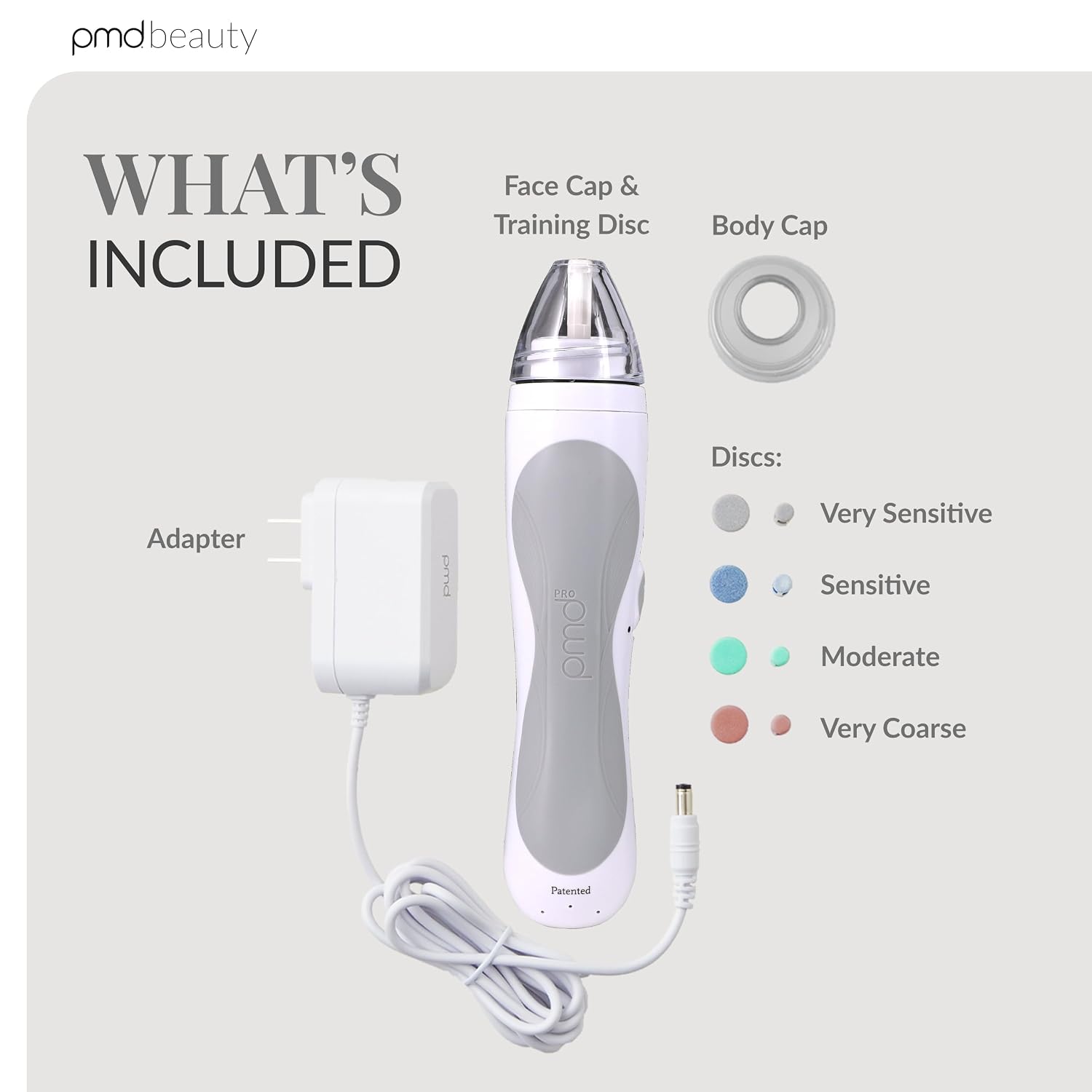 PMD Beauty Personal Microderm Pro - At-Home Use, Facial Exfoliator Tool, Microdermabrasion Machine Kit for Face and Body Skincare