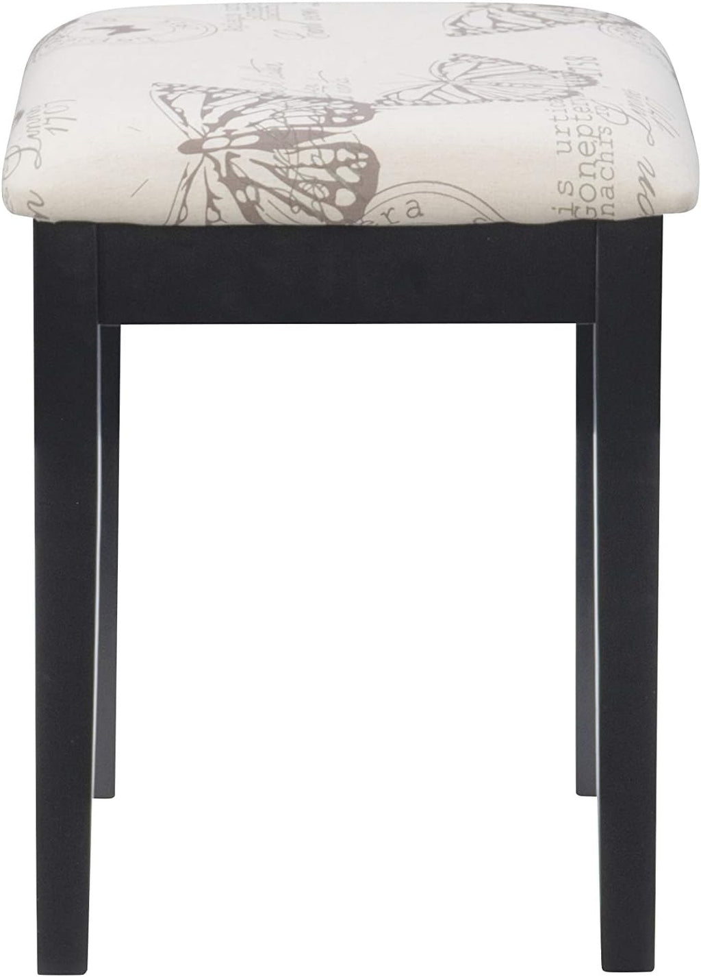 Linon Vanity Set, Black