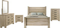 Coaster Home Furnishings Oakglen 5-Piece California King Bedroom Set Weathered Oak 225101KW-S5