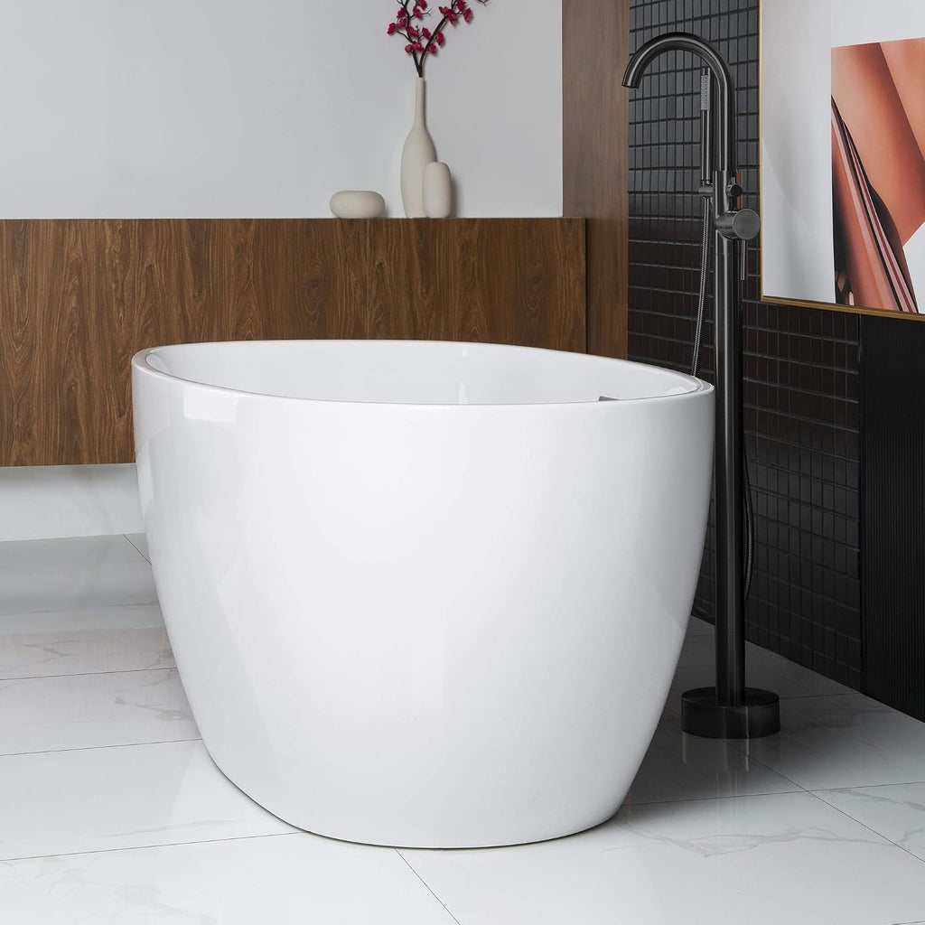 WOODBRIDGE B0018-ORB-Drain &O Bathtub, Oil Rubbed Bronze (B0018 -ORB-Drain &O)