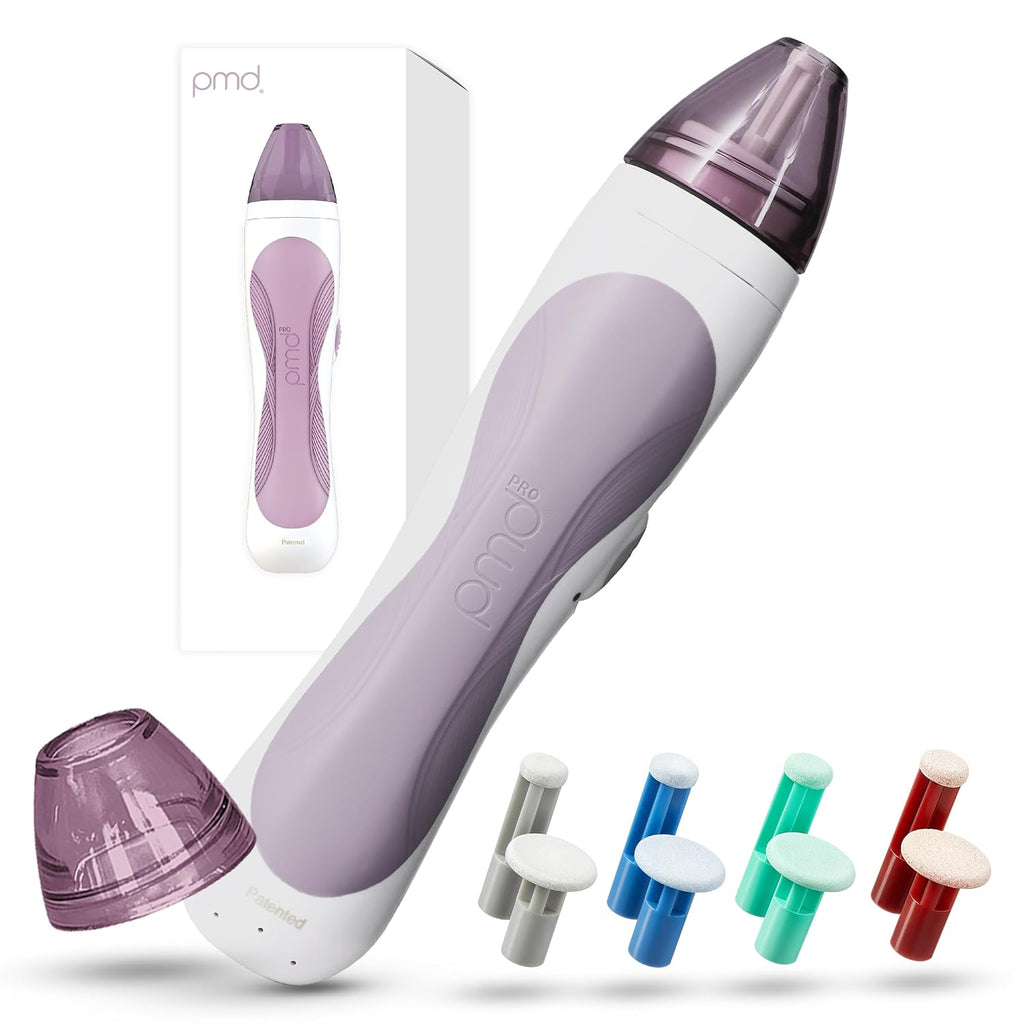 PMD Beauty Personal Microderm Pro - At-Home Use, Facial Exfoliator Tool, Microdermabrasion Machine Kit for Face and Body Skincare