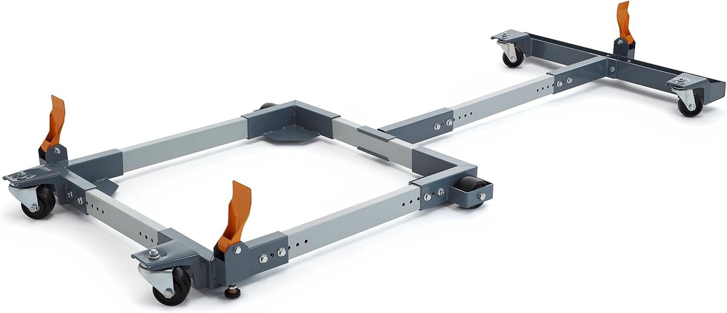 Bora Portamate PM-3750 Mobile Base & T Extension Combo For Cabinet Table Saws Withup To 50' Extension Tables