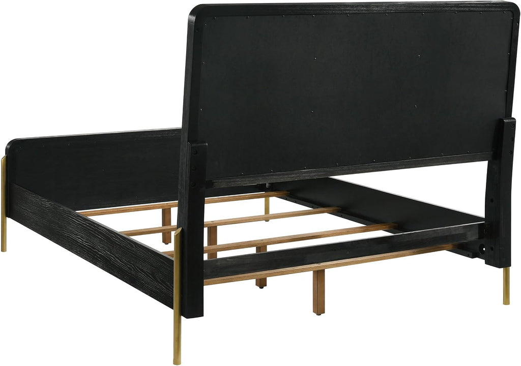 Coaster Home Furnishings Arini 5-Piece California King Bedroom Set Cream and Black 224331KWCRM-S5