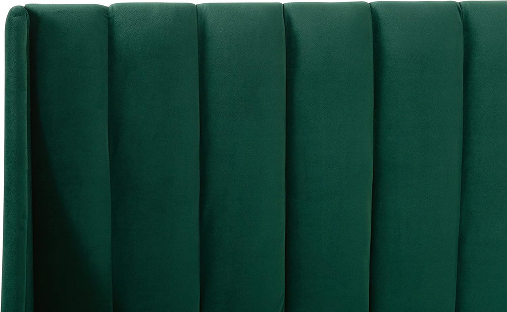 Jennifer Taylor Home Aspen Vertical Tufted Modern Headboard Platform Bed Set