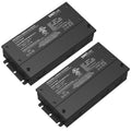 EMITEVER Dimmable Led Driver, 2 Packs 60W AC 110V-277V to DC 24V Transformer, 5-in-1 Dimming: ELV/MLV/TRIAC / 0-10V / 1-10V / 10V PWM/Potentiometer, Waterproof IP67 and UL Listed,Class 2
