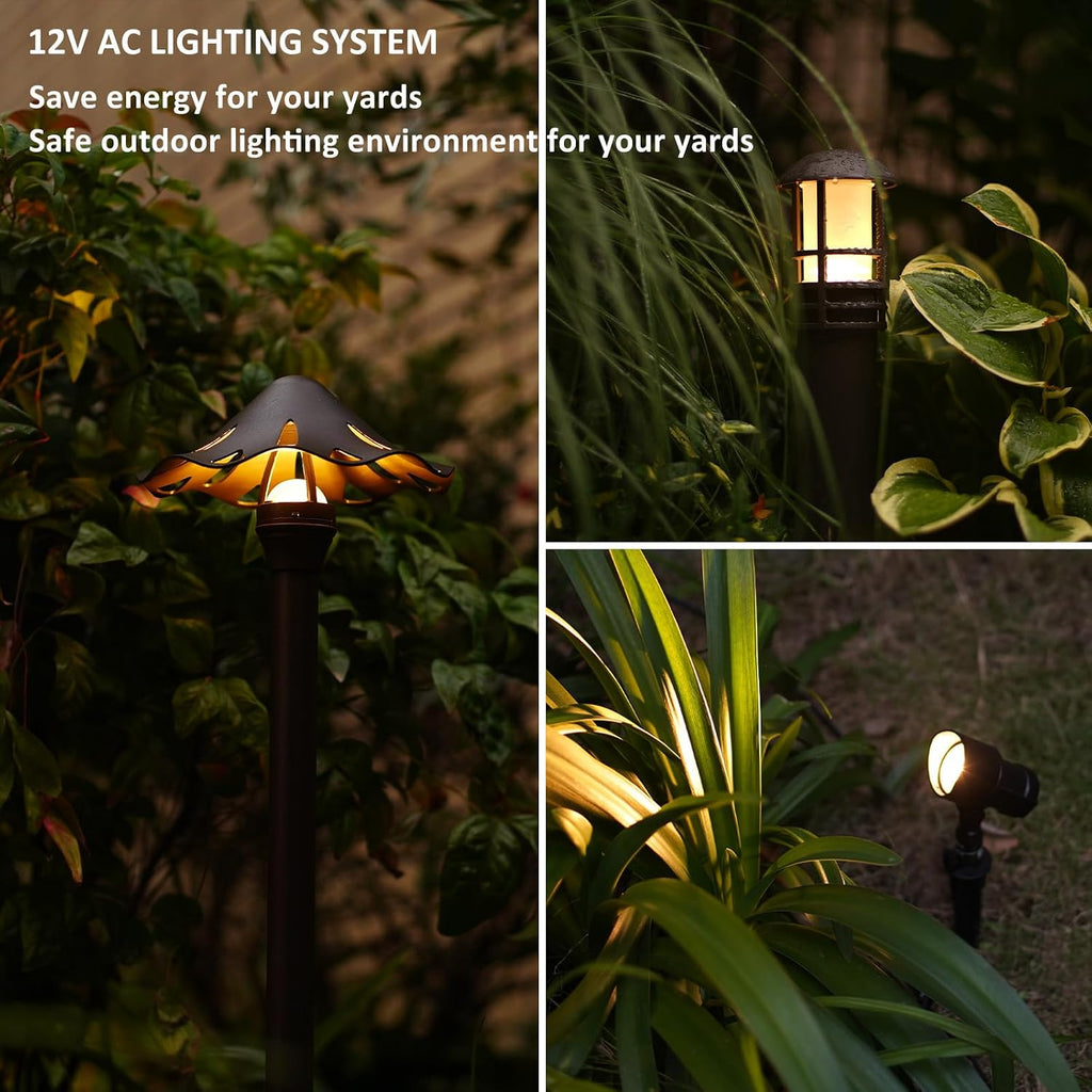 Malibu 900W Low Voltage Transformer Outdoor Low Voltage Landscape Lighting Power Supply with Photo Sensor Timer and Weatherproof Shield 120V to 12V AC Output for Spotlight, Pathway Light, Floodlight