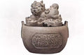 Tabletop Fountain Chinese Style and Flowing Water Decorations Living Room Circulating Small Indoor Office Desks Fountain Landscaping and Flowing Water Decorations Desktop Fountain (Color : B)