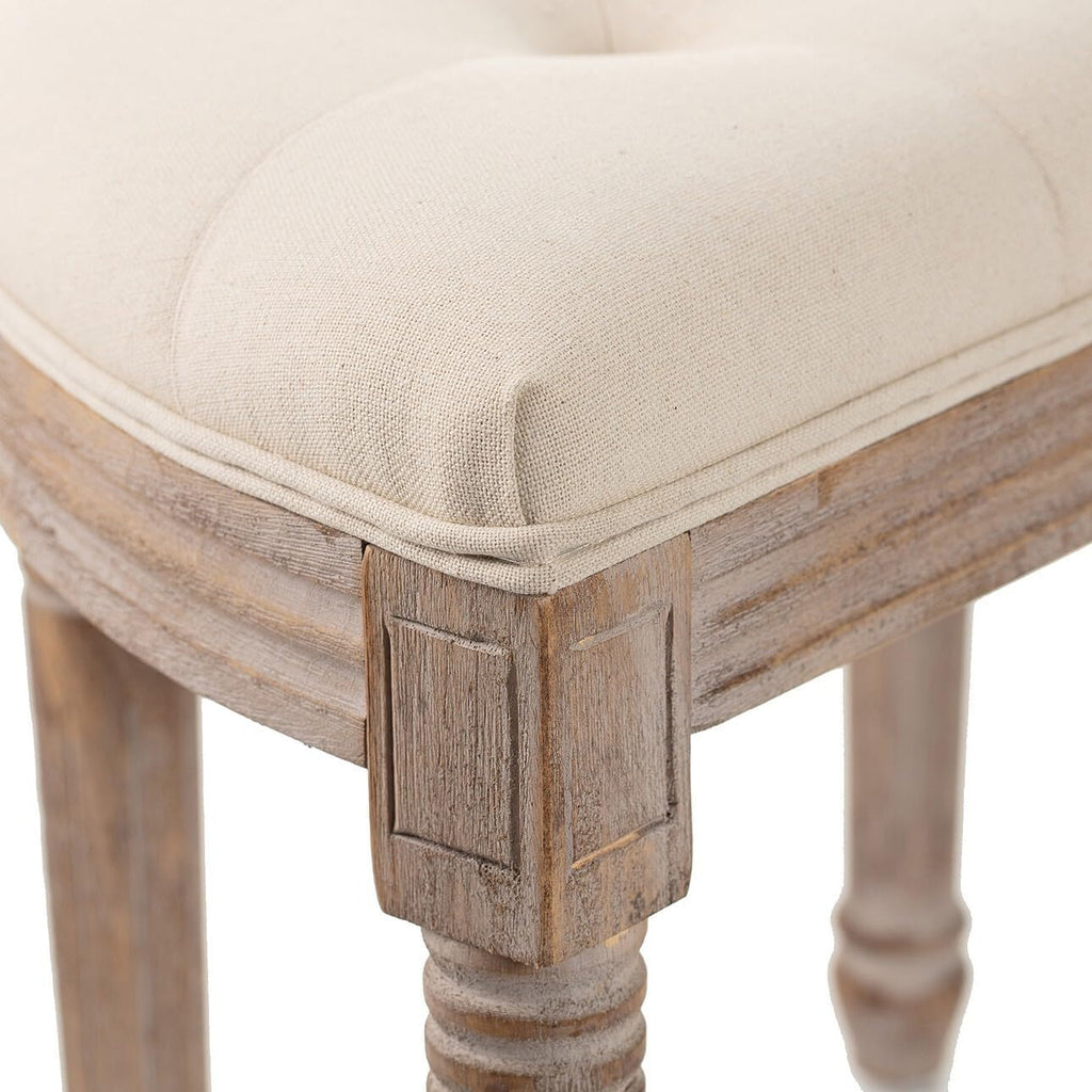 Vintage Piano Stool,Half Moon Bench - Vanity Seat/Dressing Stool/Make Up Chair/Entryway Vintage Bench/French Bench