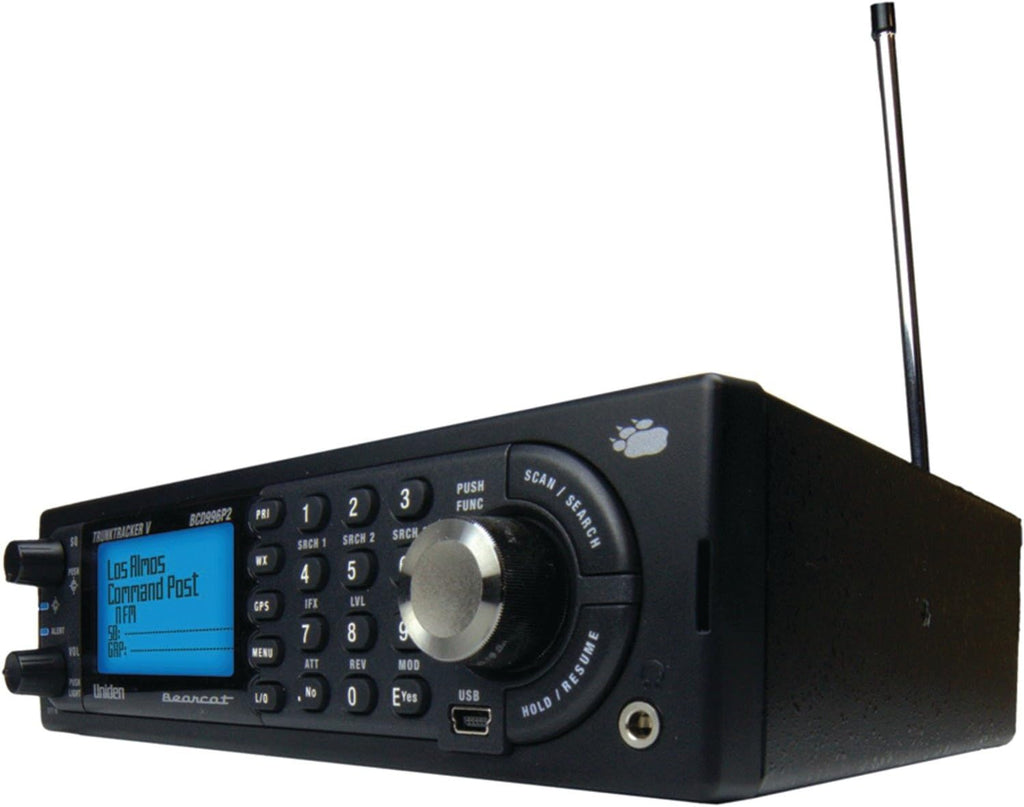 Uniden BCD996P2 Digital Mobile TrunkTracker V Scanner, 25,000 Dynamically Allocated Channels, Close Call RF Capture Technology, 4-Line Alpha Display, Base/Mobile Design, Phase 2