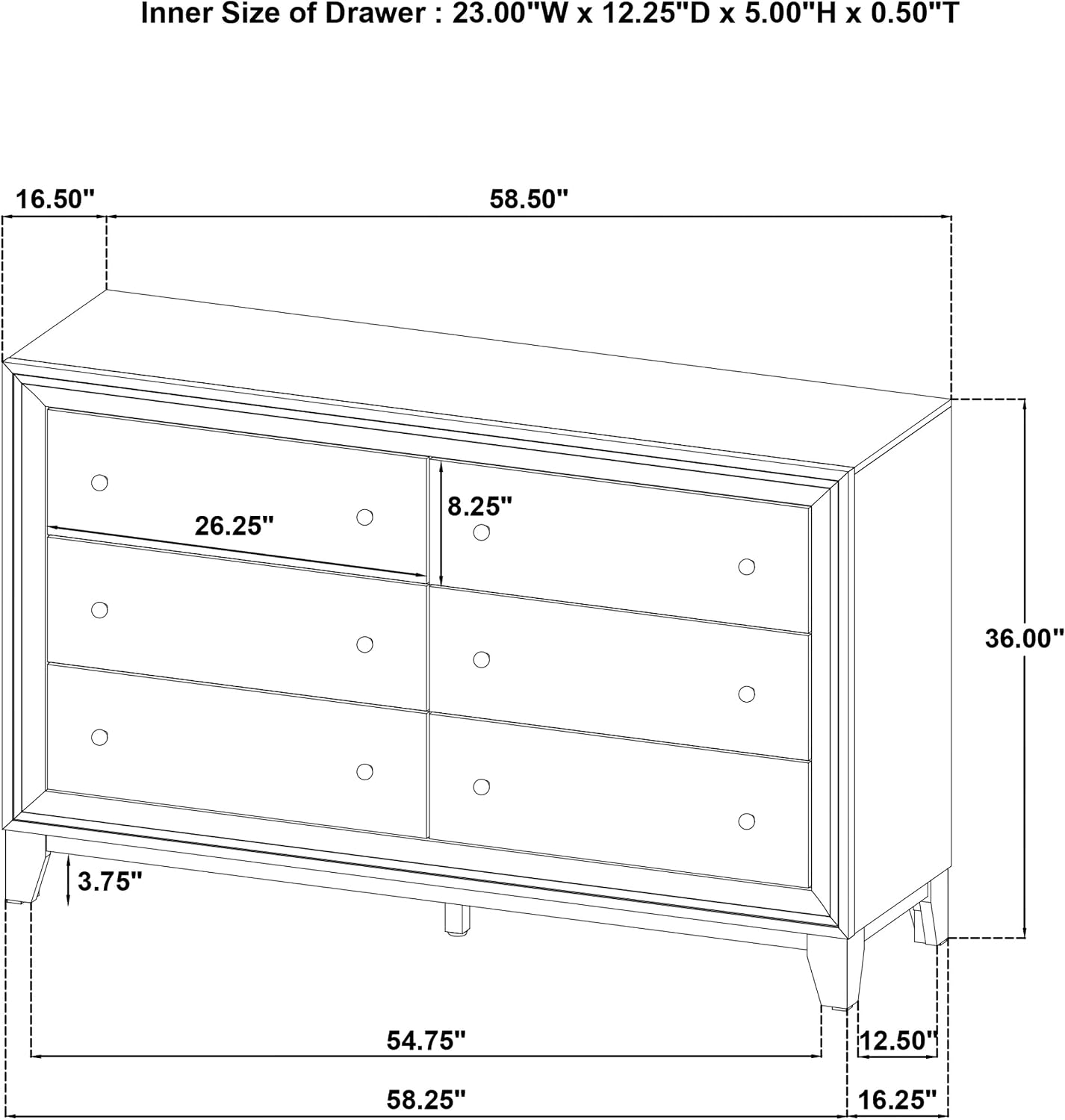 Coaster Home Furnishings Welsley Transitional 4-Piece Bedroom Set Fabric Upholstered Queen Size Panel Bed Frame 52-inch Headboard Walnut 223441Q-S4