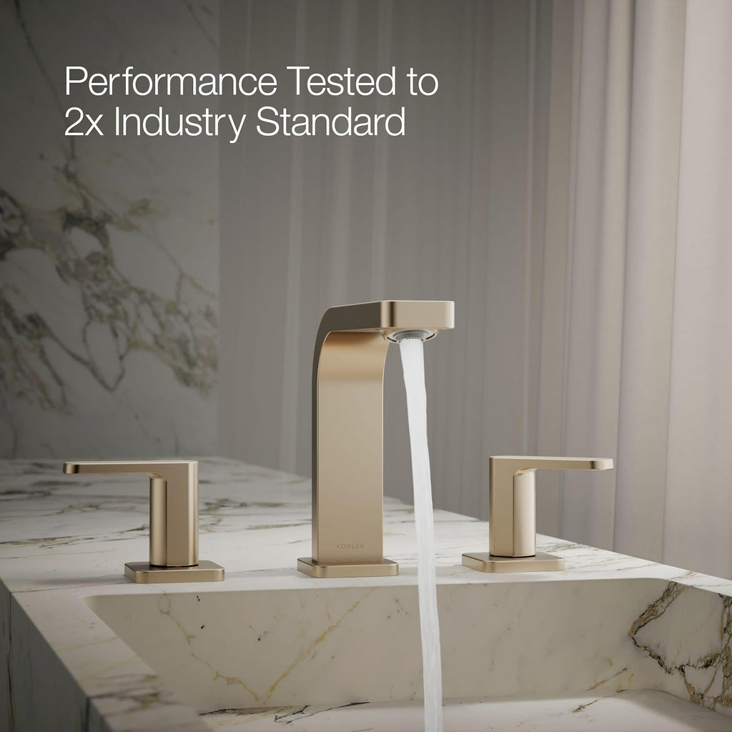 KOHLER K-23484-4K-BV PARALLEL® WS LAV FCT, LEVER 1.0 GPM, Vibrant Brushed Bronze