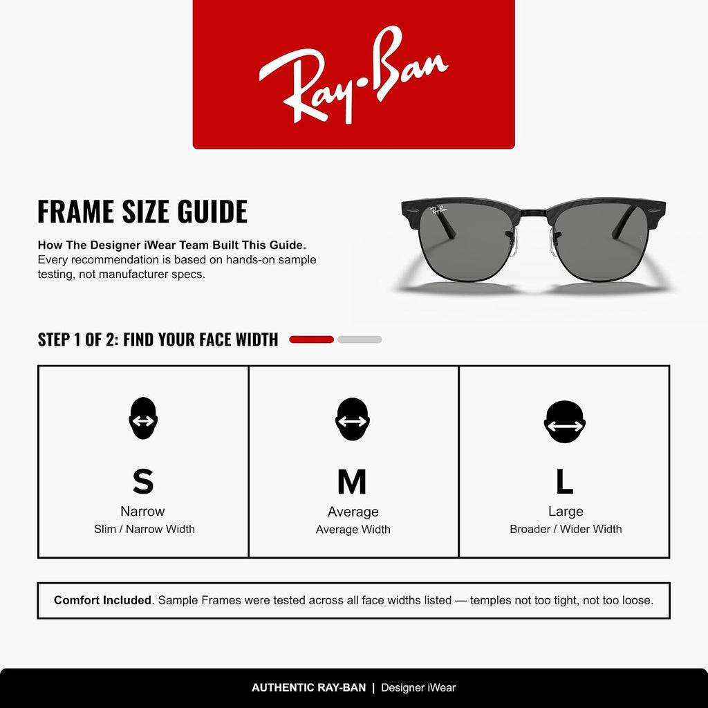 Ray-Ban RB3016 Clubmaster Classic Square Sunglasses for Men for Women