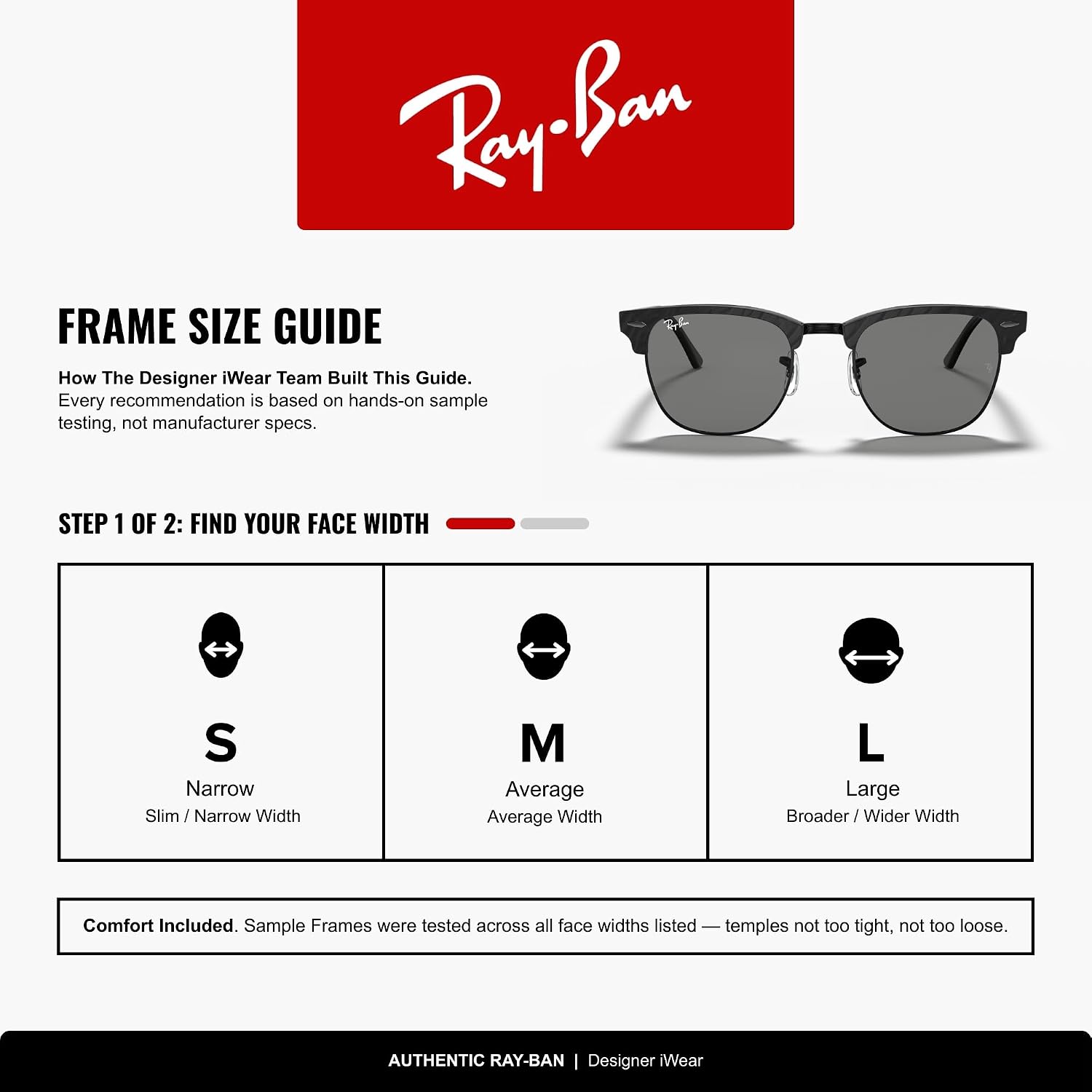 Ray-Ban RB3016 Clubmaster Classic Square Sunglasses for Men for Women
