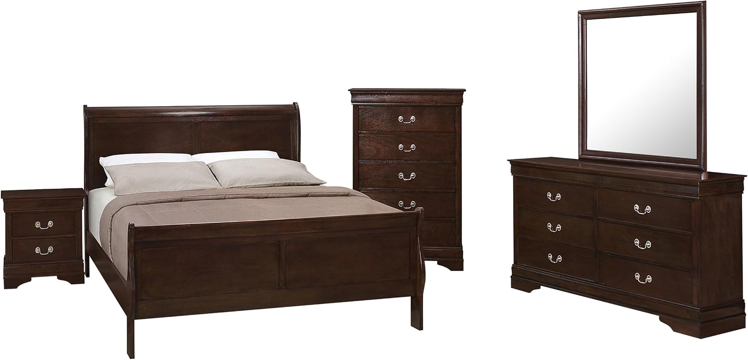 5-piece Eastern King Bedroom Set