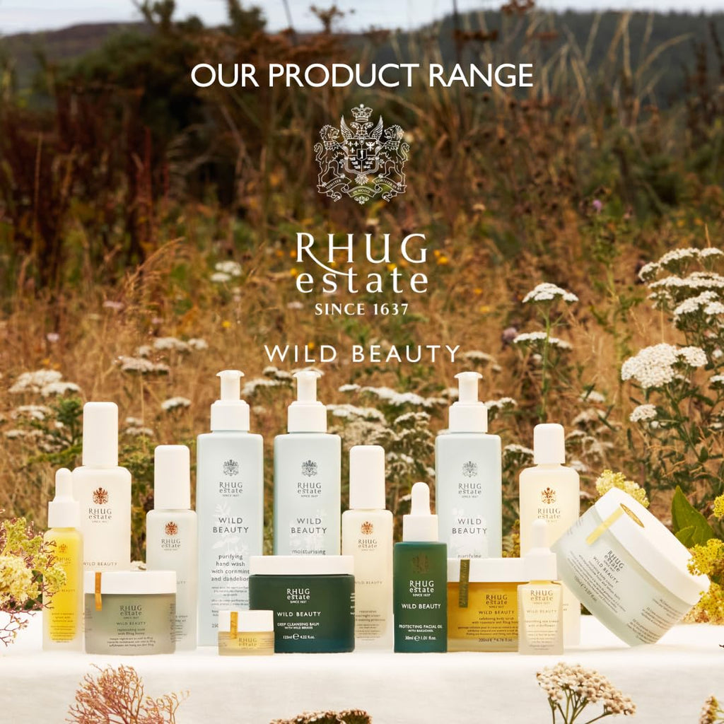 Rhug Wild Beauty - Nourishing Eye Cream with Elderflower | Hydrating Under Eye Moisturizer | 15ml | Made in the UK