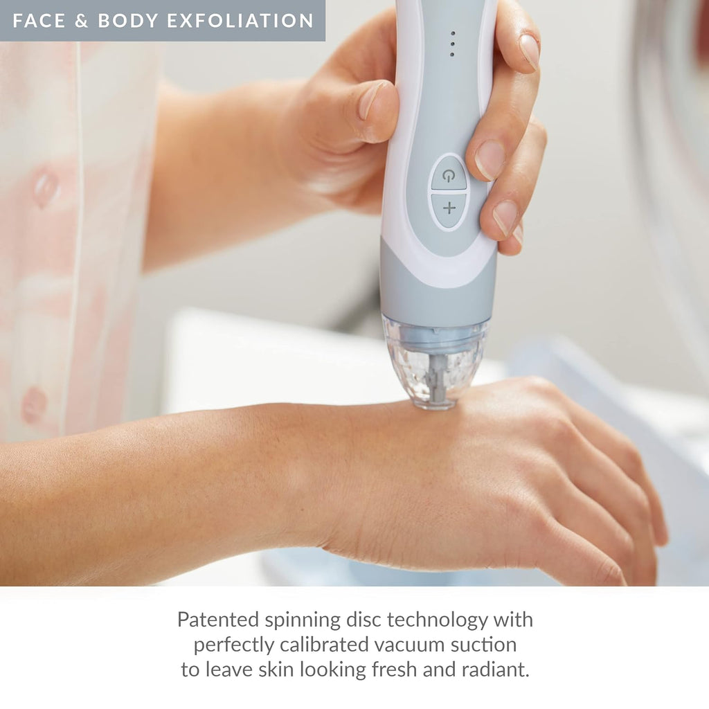 PMD Beauty Personal Microderm Elite Pro - At-Home Use, Facial Exfoliator Tool, Microdermabrasion Machine Kit for Face and Body Skincare