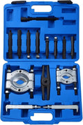 14PCS Bearing Separator Puller Set 2' and 3' Splitters Remove Bearings Kit,Heavy Duty Automotive Car Repair Tools Equipment