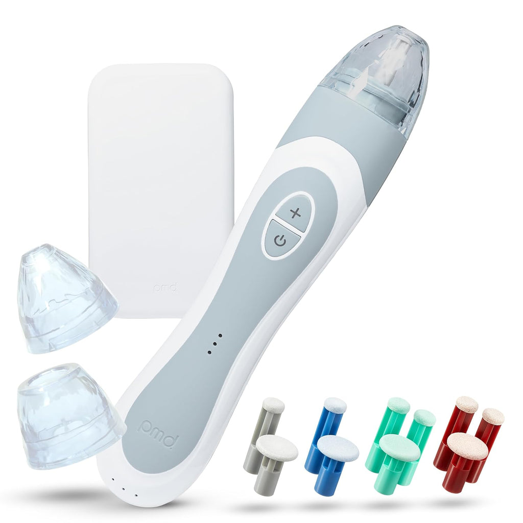 PMD Beauty Personal Microderm Elite Pro - At-Home Use, Facial Exfoliator Tool, Microdermabrasion Machine Kit for Face and Body Skincare