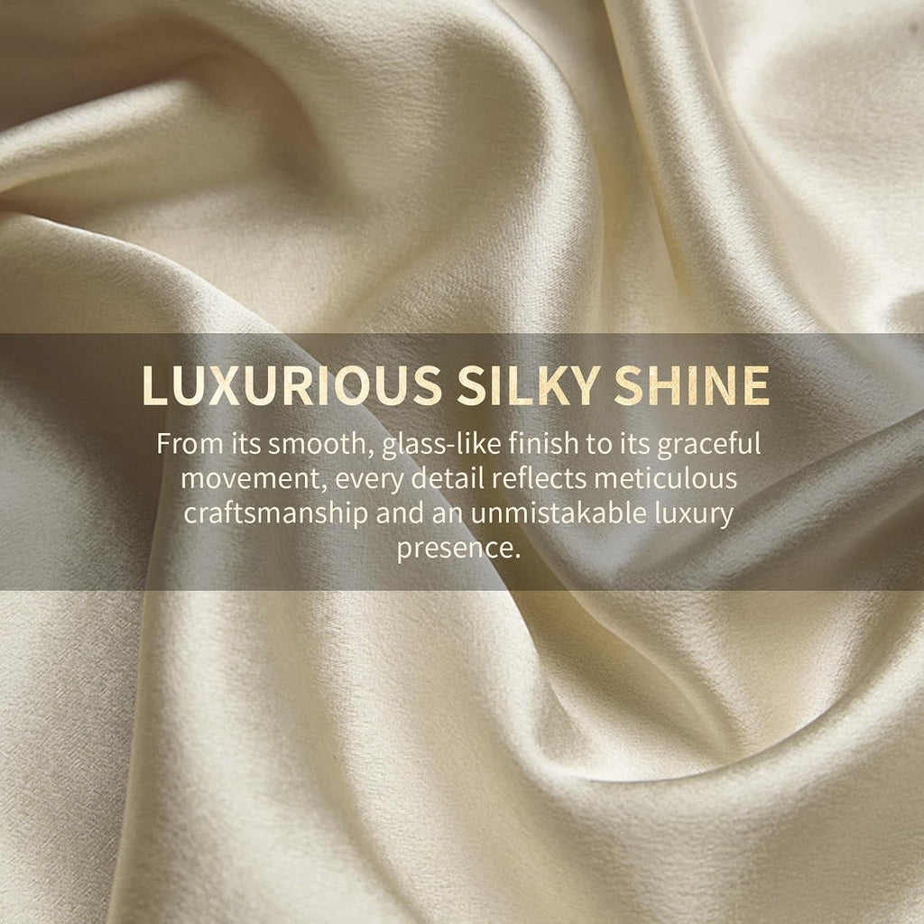 Bedduvit Luxury 7 Piece Bed in Bag, Vintage Damask Jacquard Thick California King Comforter Set, Luxurious Genuine Patchwork Cal King Bedding Set with Bed Skirt, Decor Pillows, Shams, Gold/Beige/Cream