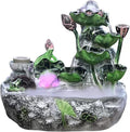 Tabletop Fountain Indoor Fountain Tabletop Waterfall Fountains Relaxation Water Feature Feng Shui Zen Meditation Desktop with Rotatable Ball and Pump for Home Office Spaces Decor(Medium)