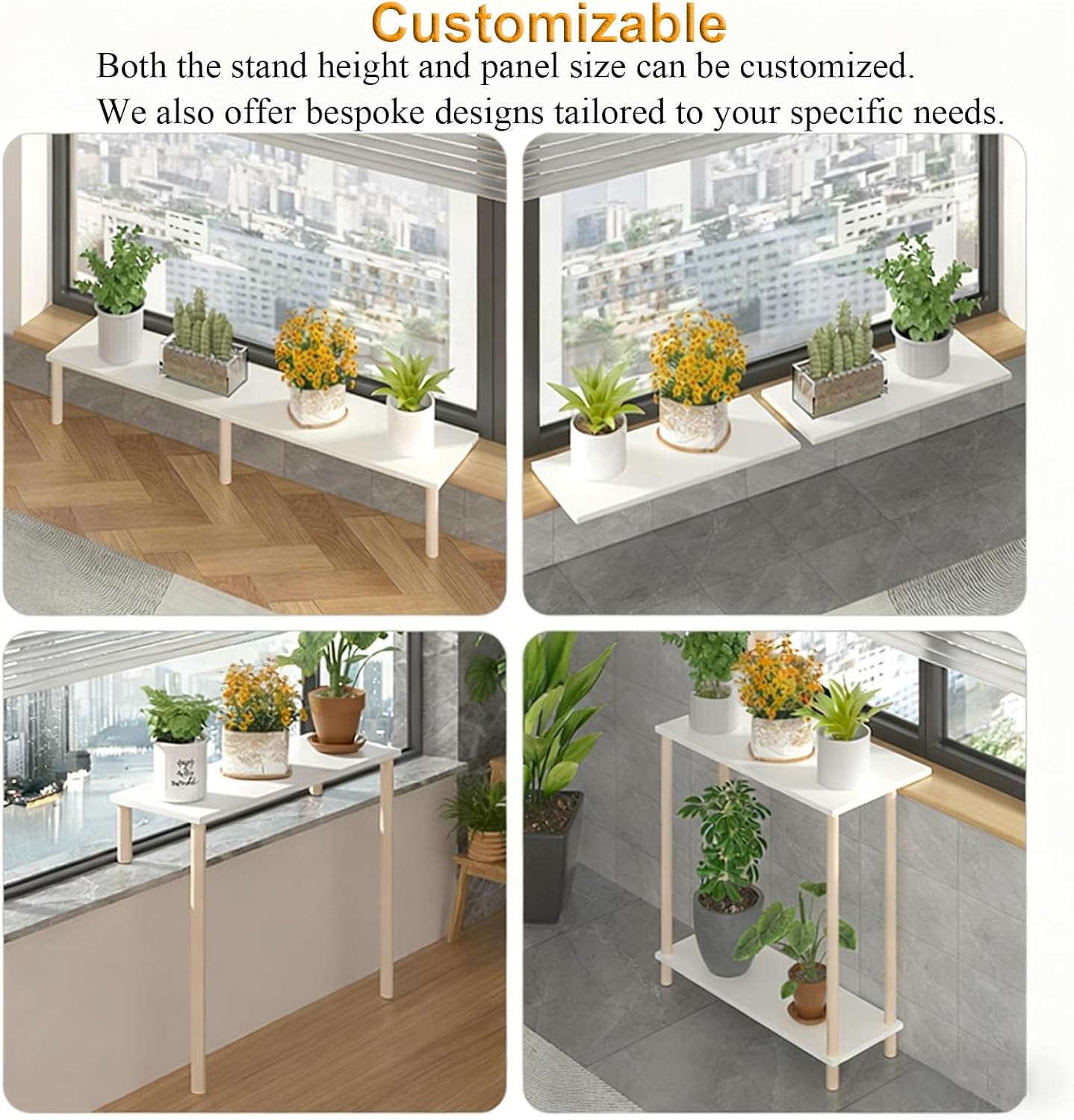 Corner Countertop Extension Board Anti-fall Gap Cover Plate, Space Saving Window Sill Extender Shelf, Assemble Cabinet Shelf for Living Room(90x30x80cm(36x12x32in))